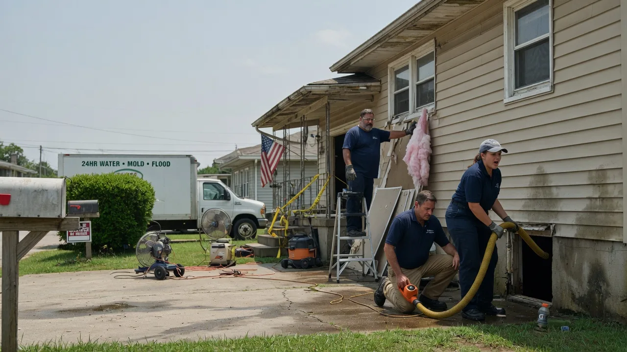 Water Damage Repair in Big Cabin, OK near me